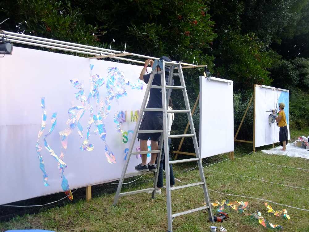 ソニックアートで制作者に選ばれているのは東京芸大の院生など、一定の実績がある人。