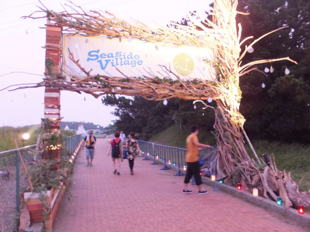 入り口のゲート。