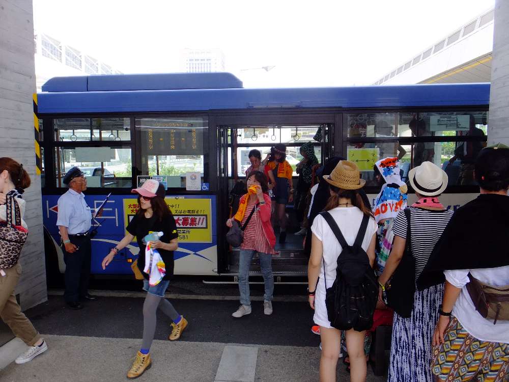 幕張メッセに到着。