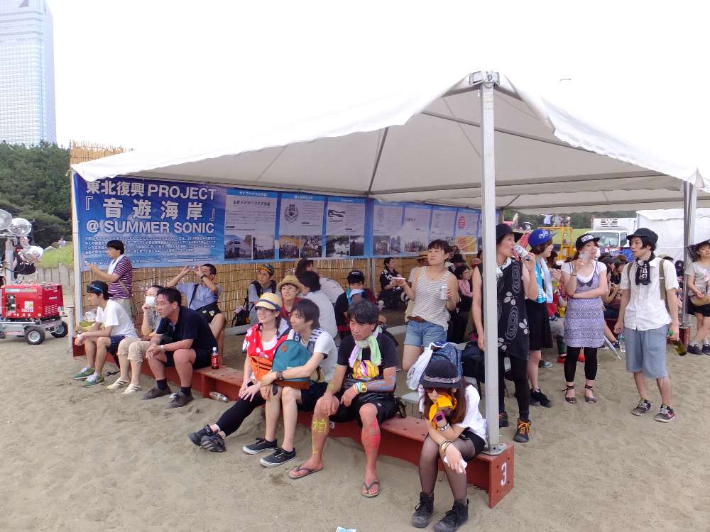 東北復興プロジェクト「音遊海岸」。