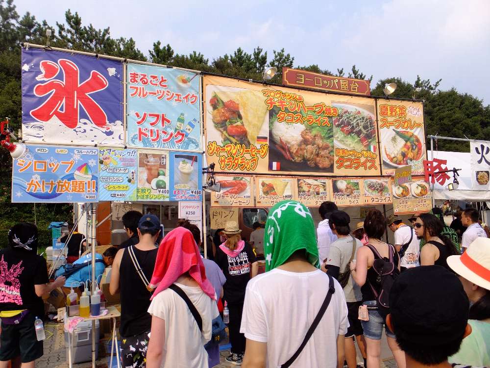 ヨーロッパ屋台。