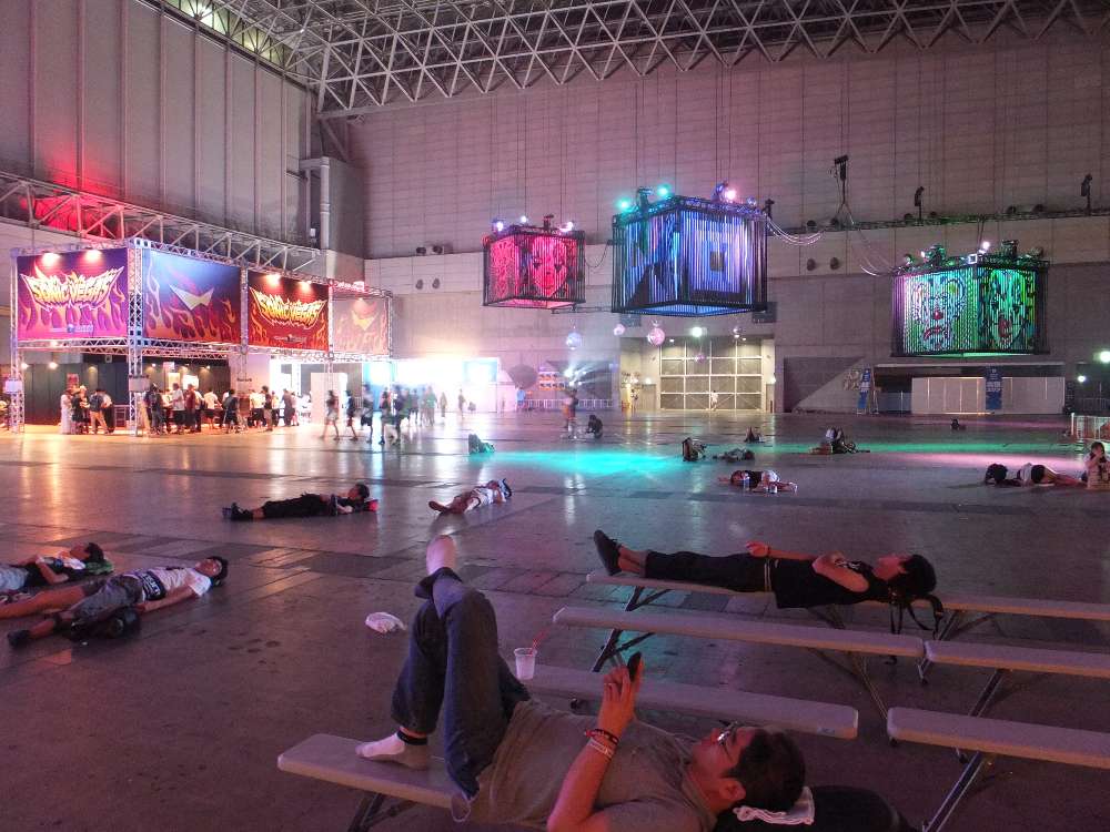 人が少ないころ。