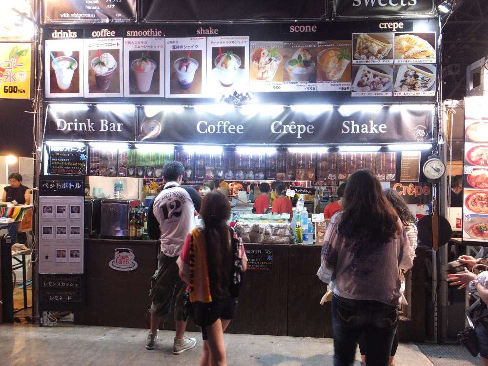 スイーツの店。