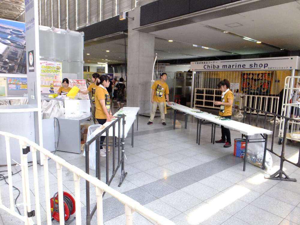 プラチナムチケットの入場口。