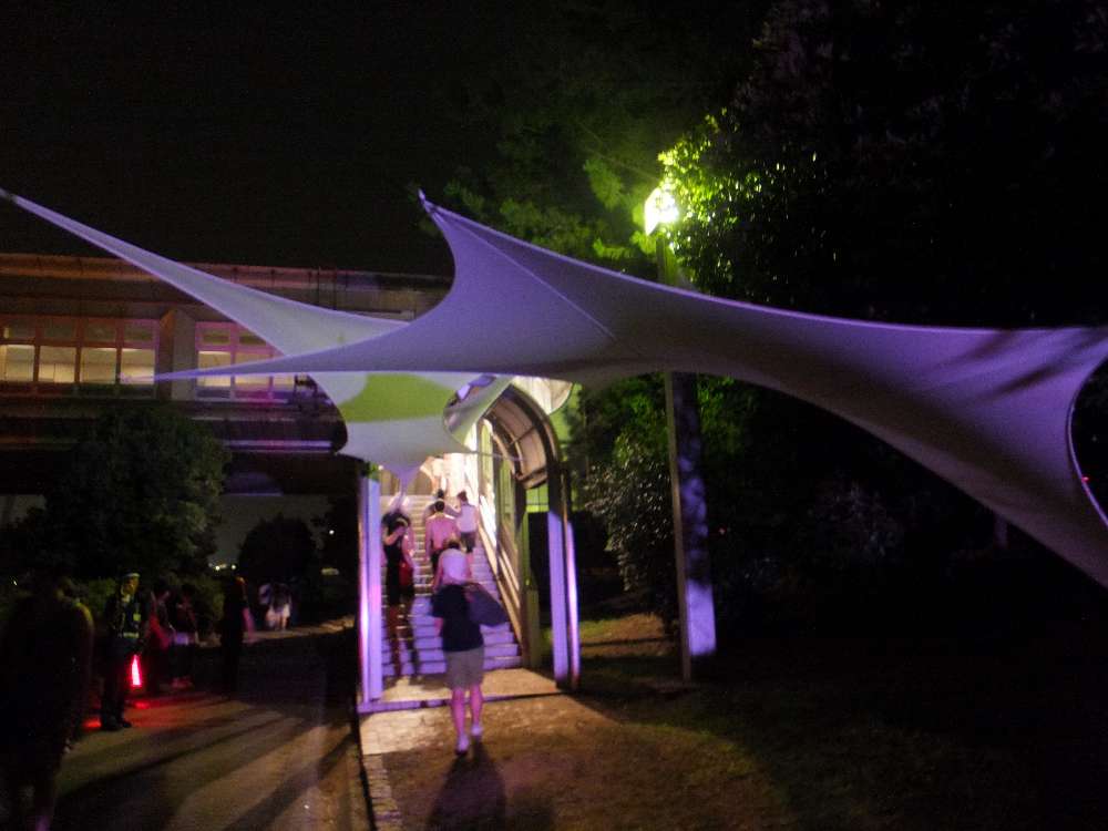 メッセへの階段。