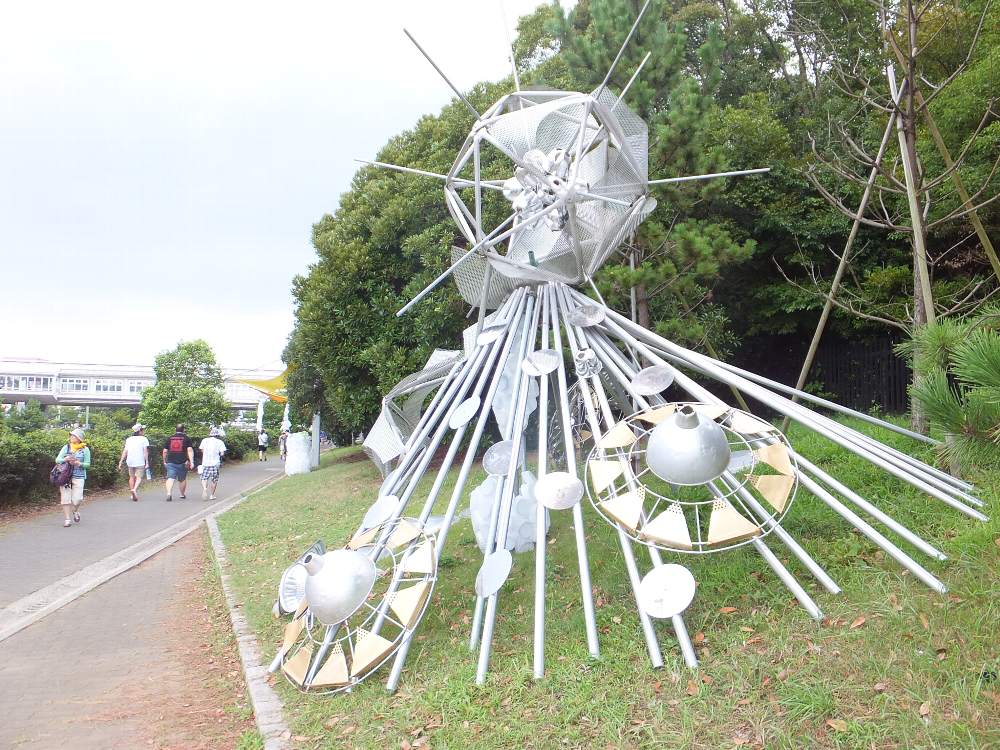 造形物の数々。