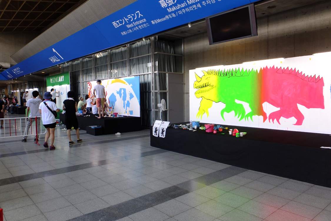 幕張メッセでのソニッカート。