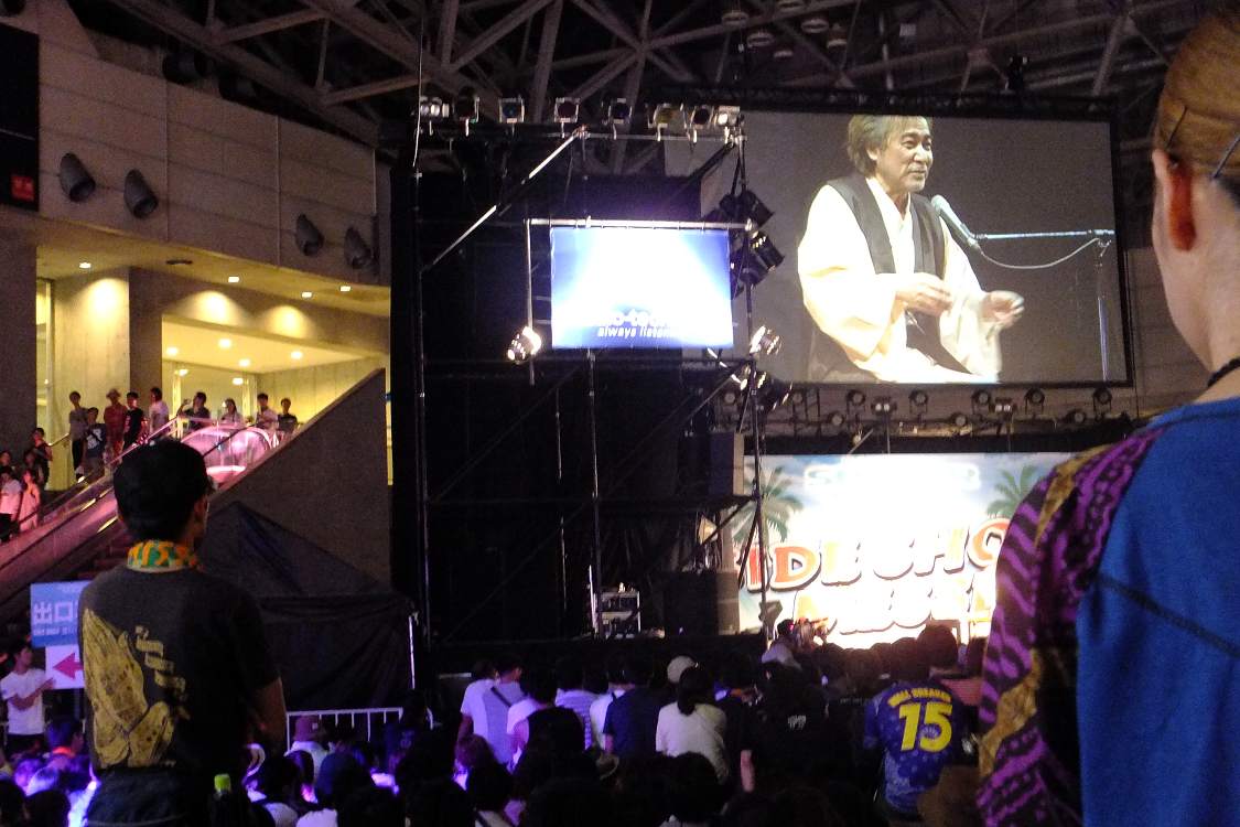 幕張メッセでの稲川淳二の怪談ナイト。