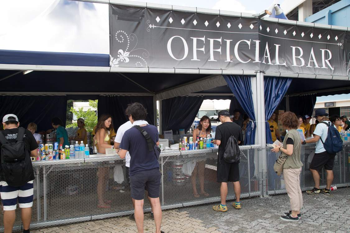 サマーソニック公式バー。