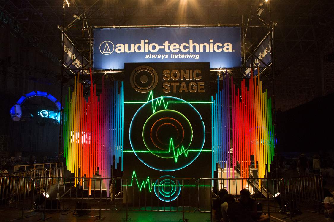 ソニックステージ。今年は行く機会がほとんどなく、レインボーステージは一度も行きませんでした。