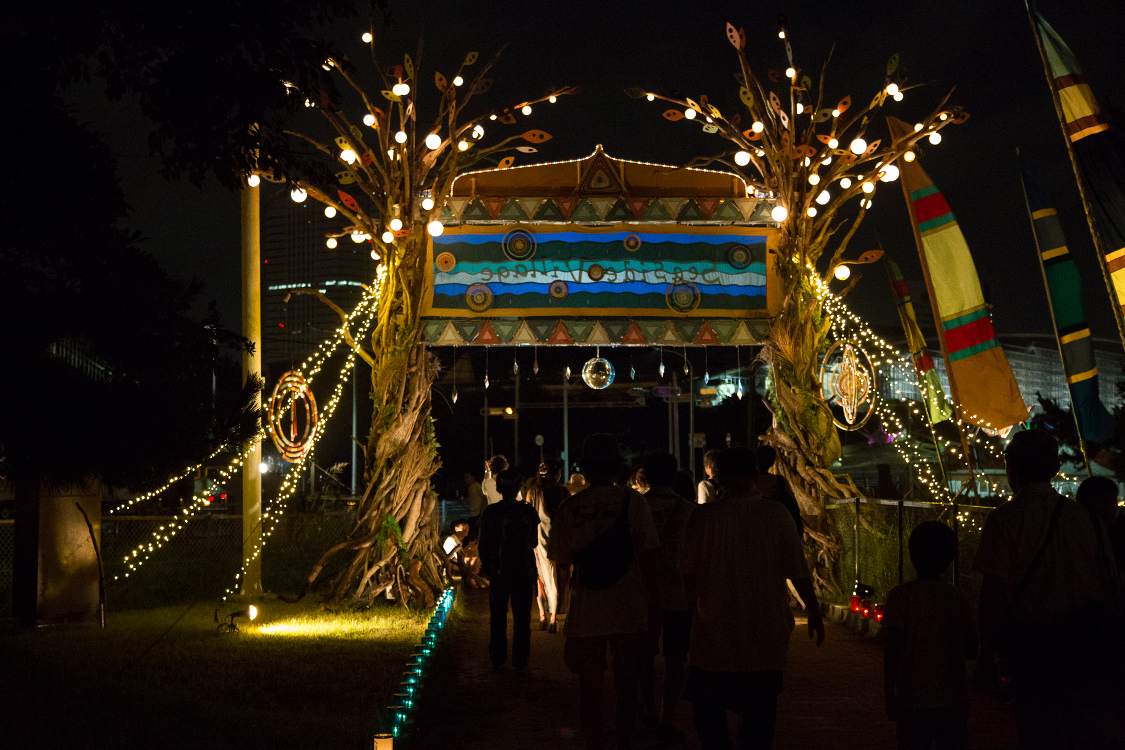 シーサイドビレッジから退場。