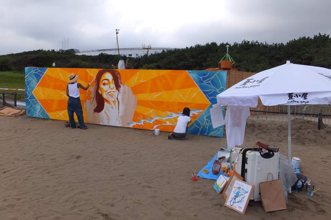 ソニッカートのライブ描画。