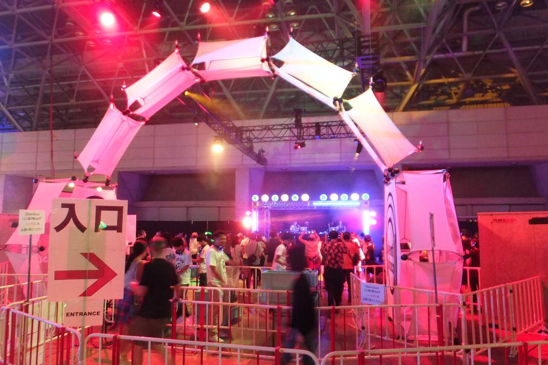 サイレントディスコは毎年のように場所が変わります。