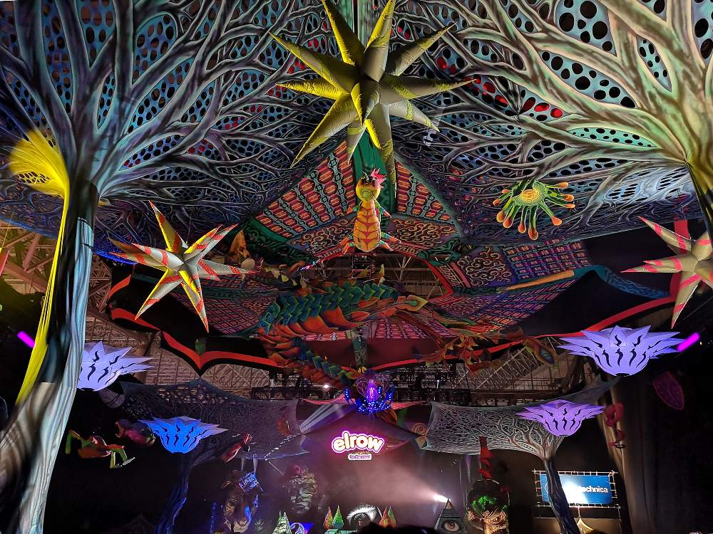 ソニックマニアに設けられたステージのエルロウ。