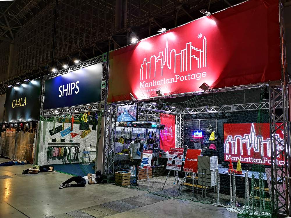 ソニックマニアでは営業していない物販店。