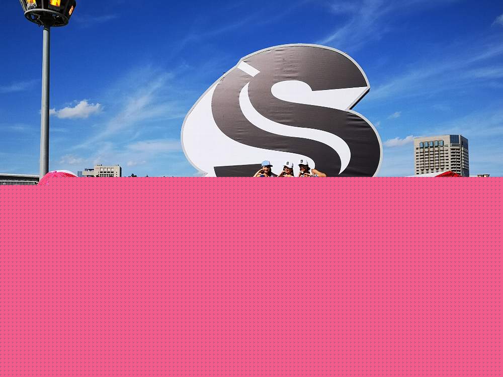 記念撮影用の大型オブジェ。