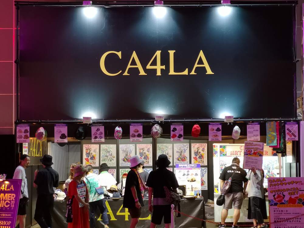 CA4LA（カシラ）。帽子店。