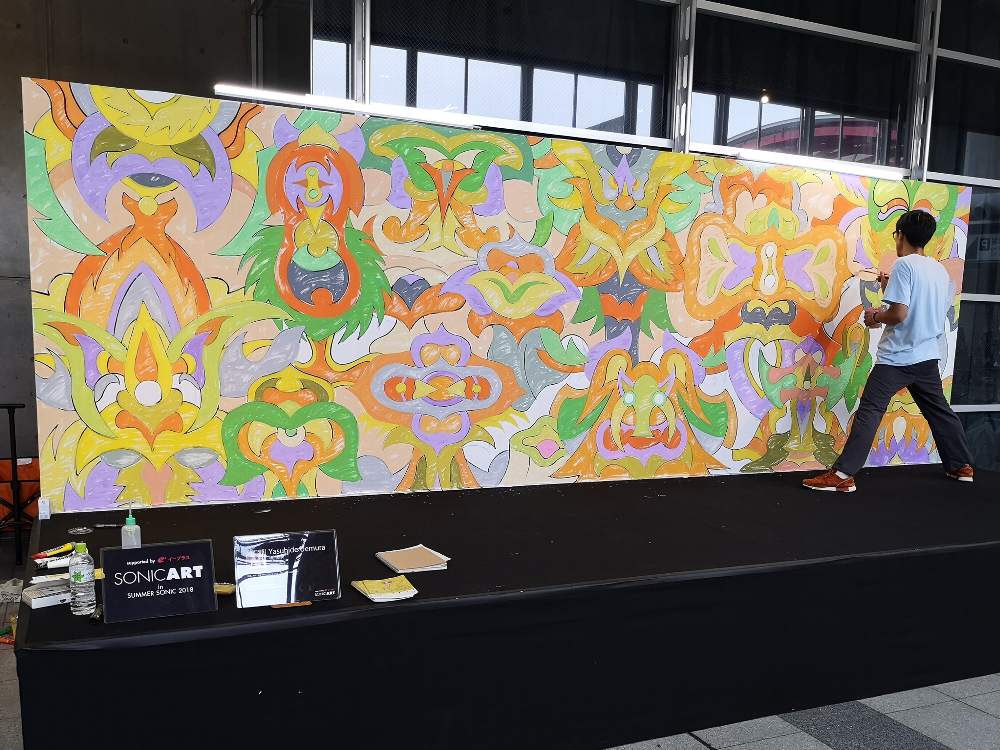 ライブペイントその3。