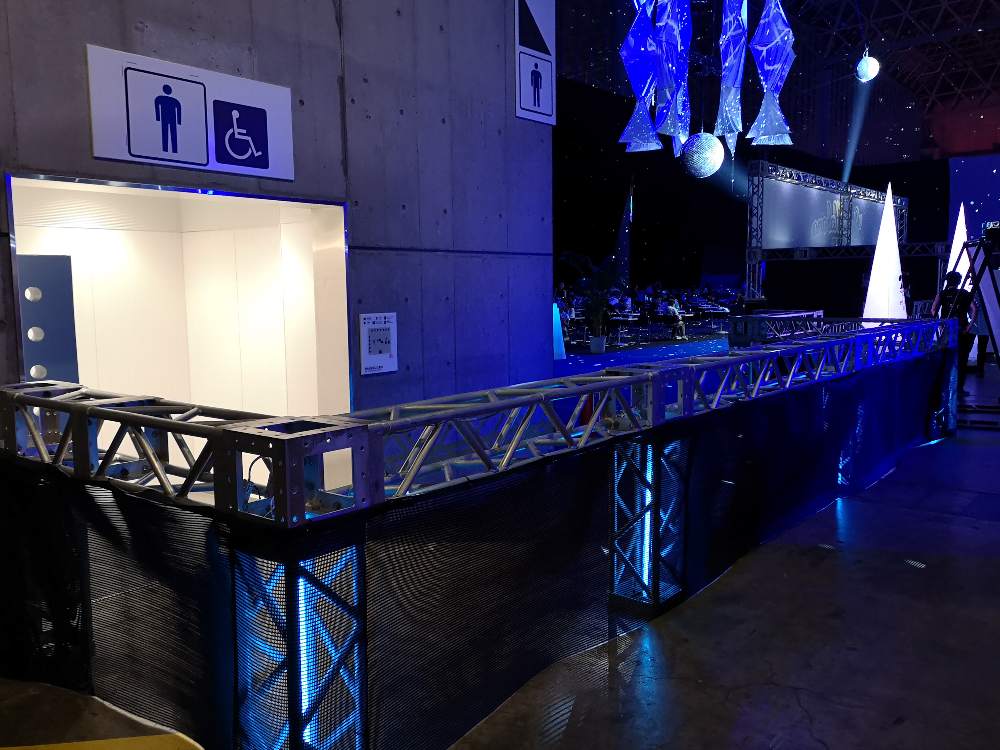 プラチナエリア専用のトイレ。