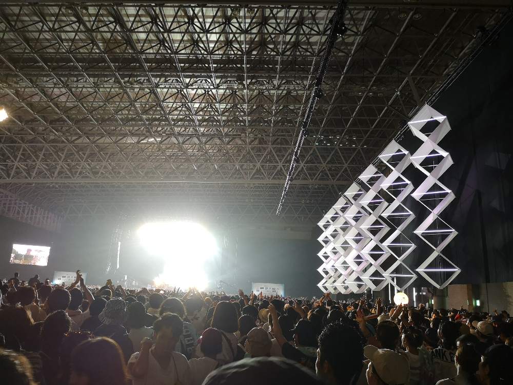 3番目のステージの午後としてはかなりの客入り。