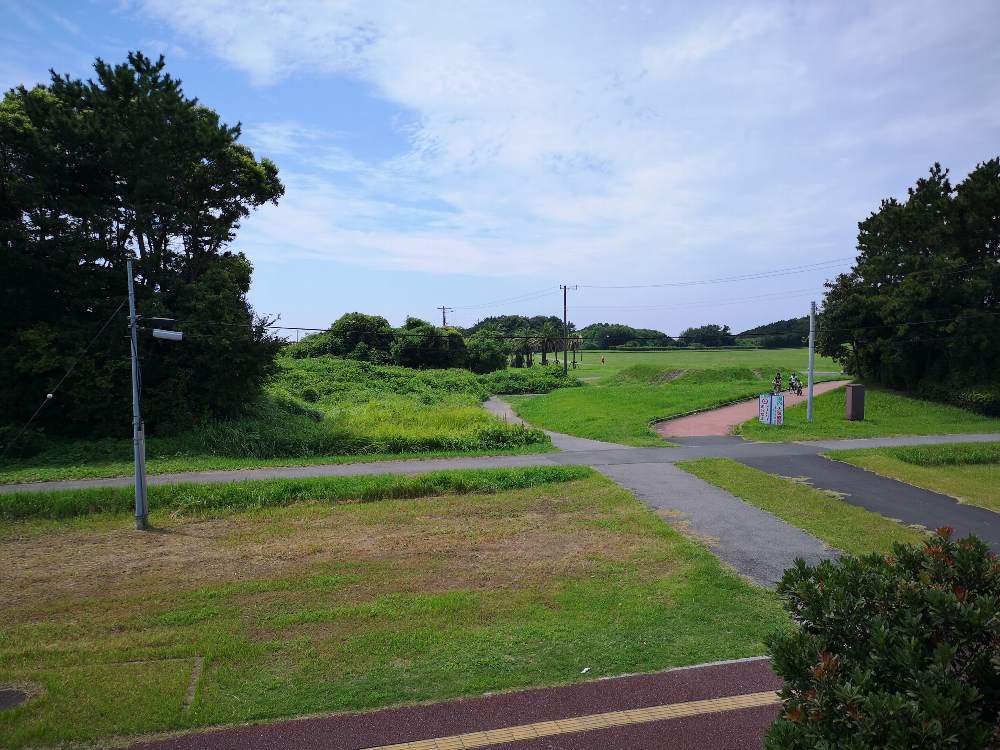 かつてグラスステージがあった場所。特に何もありません。