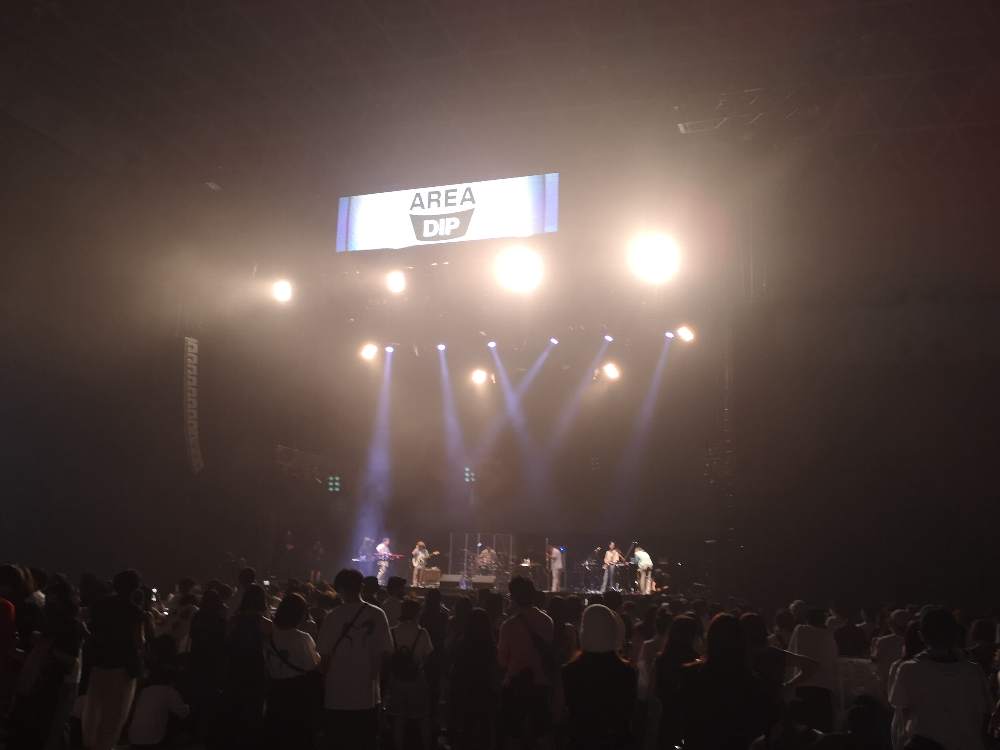 ミッドナイトソニック。SIRUPの準備中。