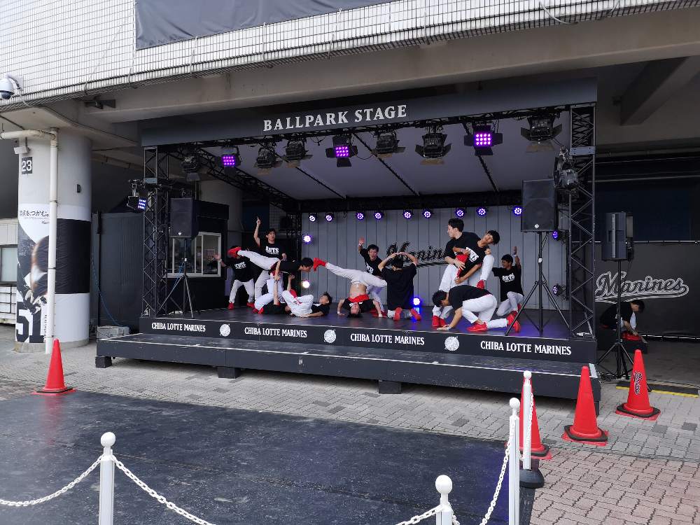 サイドステージの筋肉定食。